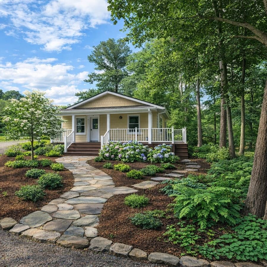 Yard 4 after OpenSprouts landscaping